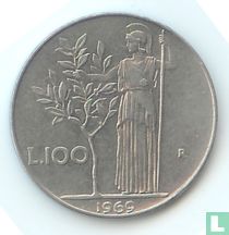 Italy 100 lire 1969
