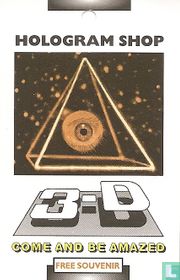 3-D Hologram shop
