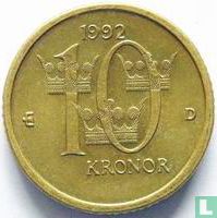 Sweden 10 kronor 1992 for sale