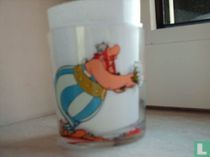 Asterix Nutella glas