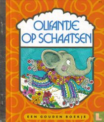 Olifantje op schaatsen