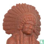 Winnetou en Old Shatterhand statuen / figuren katalog