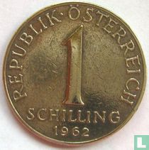 Austria 1 schilling 1962