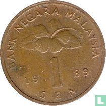 Malaysia 1 Sen 1989