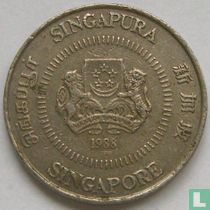 Singapour 50 cents 1988 acheter