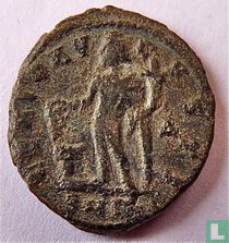 Follis Cyzique Empire romain de l'empereur Maximin Daïa II 312 AD.