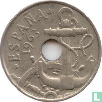 Espagne 50 centimos 1963 (1965)