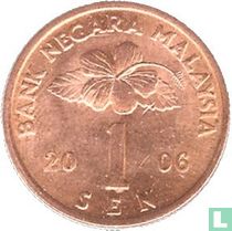 Malaysia 1 Sen 2006