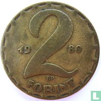 Hongrie 2 forint 1980