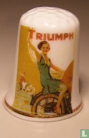 Triumph motor reclame vingerhoedje