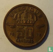België 50 centime 1973 (FRA)