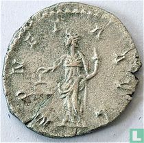 Gallische Rijk, AR Antoninianus, 262-265 AD, Postumus (MONETA AVG)