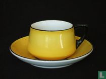 Clary Espresso kop en schotel