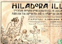 Hiladora Illicitana, Accion de 500 Pesetas, 1925