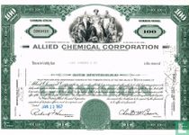 Allied Chemical Corporation, Certificate for 100 Shares, $ 9,= per share