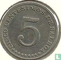 Panama 5 centésimos 1968