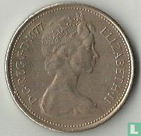 Royaume-Uni 5 new pence 1977