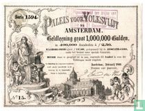 Paleis voor Volksvlijt te Amsterdam, Aandeel f2,50 in geldleening, 1869