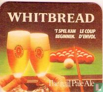 Whitbread The real Pale Ale  't Spel kan beginnen.