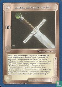 Andúril, the Flame of the West