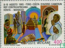Voyages du pape Jean-Paul II en 1985 et 1986