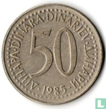 Yougoslavie 50 dinara 1985