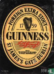 Guinness etiquettes de bière catalogue