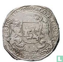 Frise occidentale 1 ducaton 1672 "cavalier d'argent"