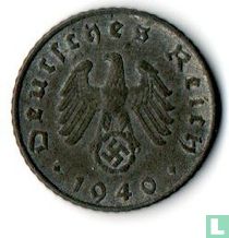 Empire allemand 5 reichspfennig 1940 (D)