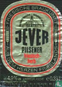 Jever beer labels catalogue