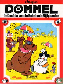 De corrida van de gehelmde nijlpaarden 