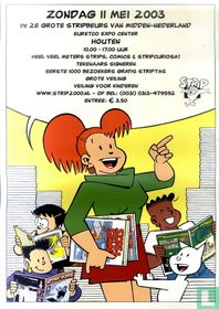 Zondag 11 mei 2003 - De  2e Grote Stripbeurs van Midden-Nederland