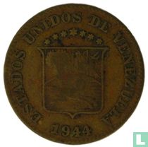 Venezuela 5 centimos 1944