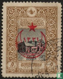 50 jaar post , met opdruk