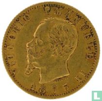 Italien 20 Lire 1875