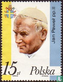 Third visit of John Paul II to Poland for sale