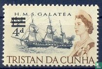 Stamp with overprint