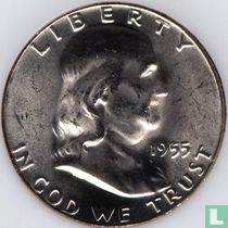 United States ½ dollar 1955 (type 1)