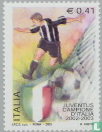 Champion de football Juventus