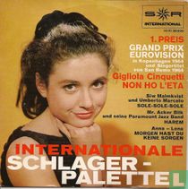 Internationale Schlagerpalette