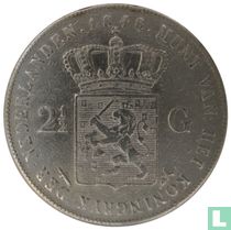 Pays-Bas 2½ gulden 1848