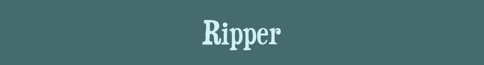1 article à la vente chez Ripper